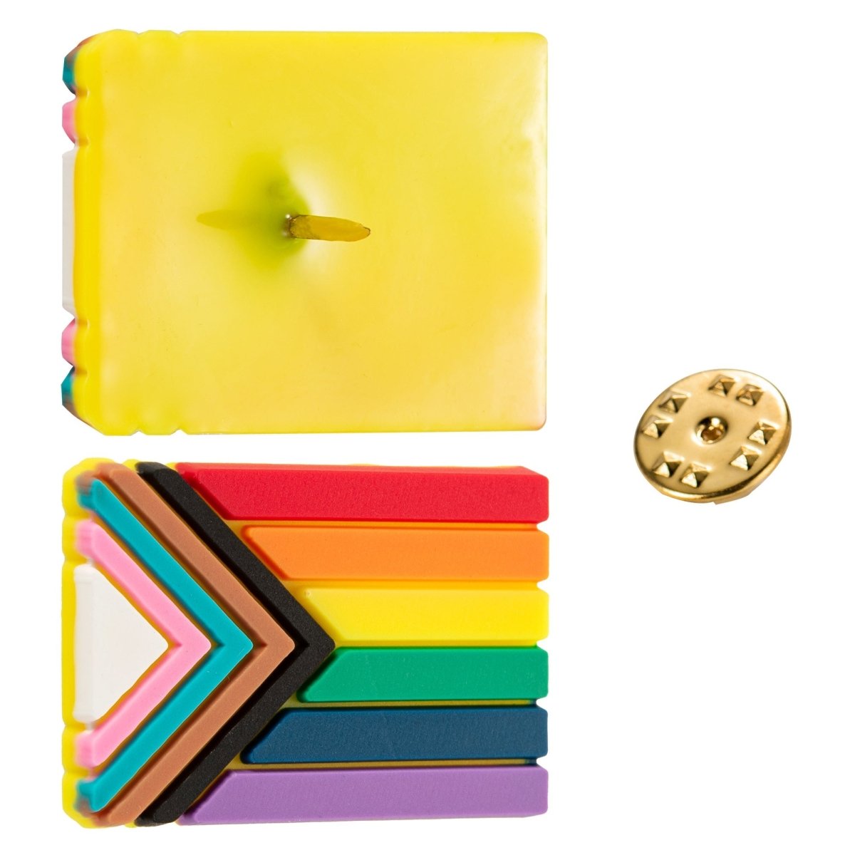 Daniel Quasar LGBTQ Flag Silicone Pins - Fundraising For A Cause