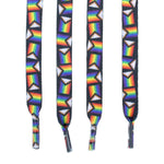 Daniel Quasar 'Progress Pride' Flag Shoelaces - Fundraising For A Cause
