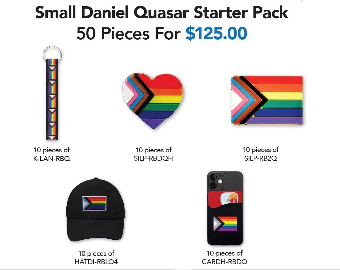 Daniel Quasar Starter Pack Bundle (Small - 50 Pieces) - Fundraising For A Cause