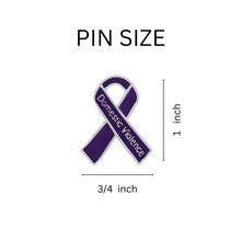 Load image into Gallery viewer, Domestic Violence Awareness Ribbon Pins - Fundraising For A Cause