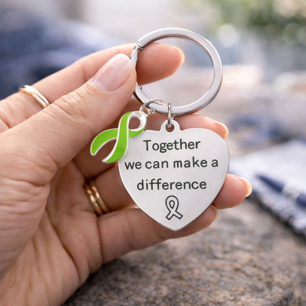 Non - Hodgkin's Lymphoma Ribbon Key Chains - Fundraising For A Cause