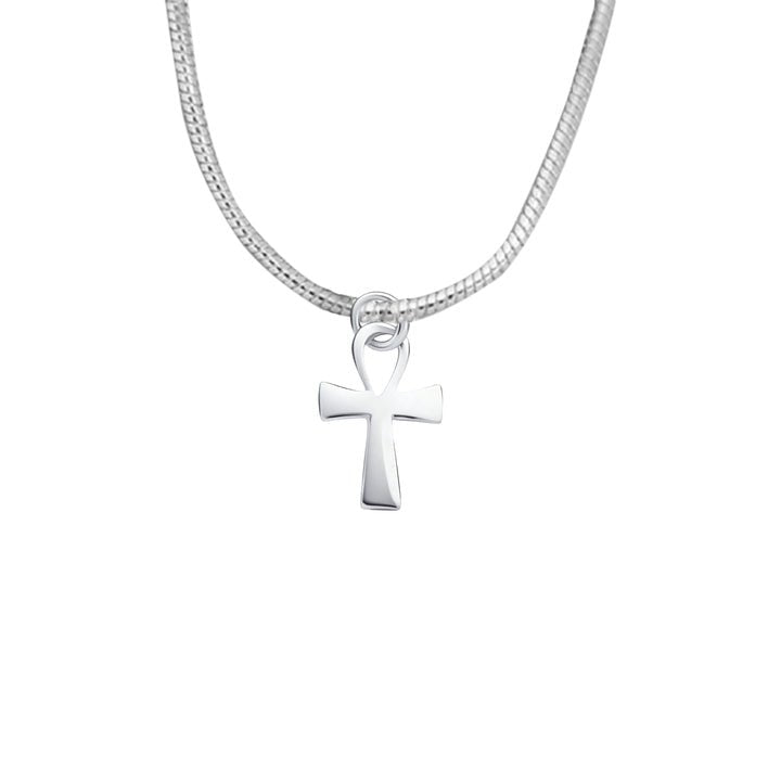 Elegant Silver Cross Necklaces - Fundraising For A Cause