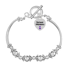 Load image into Gallery viewer, Epilepsy Awareness Partial Beaded Bracelets - Fundraising For A Cause