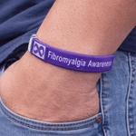 Fibromyalgia Awareness Bangle Bracelets - Fundraising For A Cause