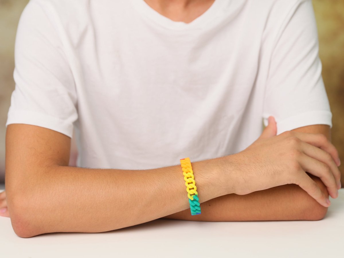 Gay Pride Chain Link Bracelet Variety Pack Bundle (30 Pieces) - Fundraising For A Cause