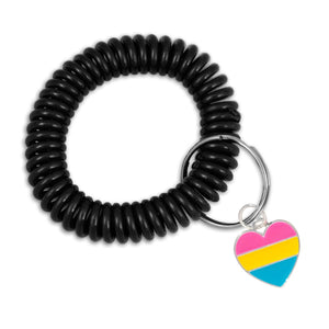 Gay Pride Elastic Keychain Bracelets (Pick Your Charm) - Fundraising For A Cause