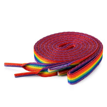 Load image into Gallery viewer, Gay Pride Shoelace Bundle - 80 Pairs - Fundraising For A Cause