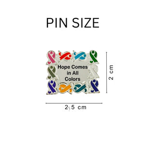 Hope Comes In All Colors Inspirational Pins - Fundraising For A Cause