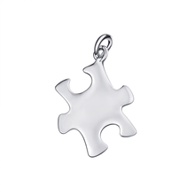 Load image into Gallery viewer, Large Autism Awareness Puzzle Piece Charms - Fundraising For A Cause