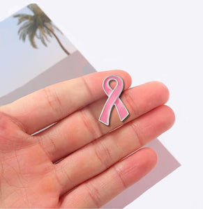 Large Breast Cancer Ribbon Pins - Fundraising For A Cause