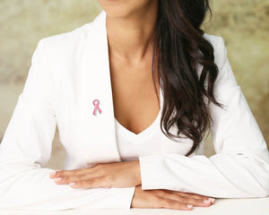 Large Breast Cancer Ribbon Pins - Fundraising For A Cause