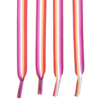 Lesbian Sunset Flag Shoelaces - Fundraising For A Cause