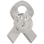 Light Blue Ribbon Awareness Pins - Fundraising For A Cause