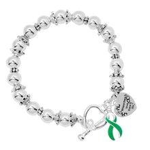 Load image into Gallery viewer, Liver Cancer Awareness Charm Bracelets - Fundraising For A Cause