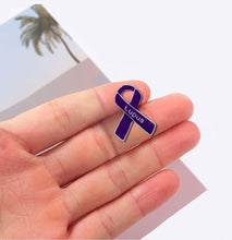 Load image into Gallery viewer, Lupus Awareness Ribbon Pins - Fundraising For A Cause