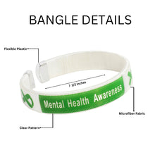 Load image into Gallery viewer, Mental Health Awareness Bangle Bracelet - Fundraising For A Cause