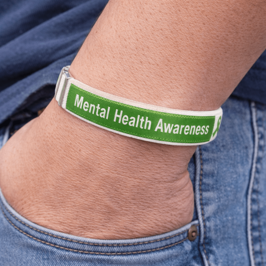 Mental Health Awareness Bangle Bracelets - Fundraising For A Cause