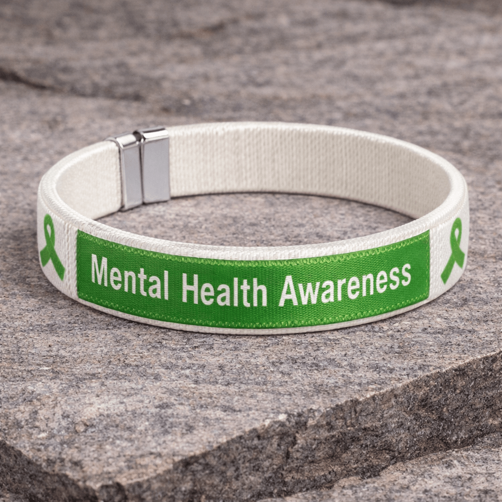 Mental Health Awareness Bangle Bracelets - Fundraising For A Cause