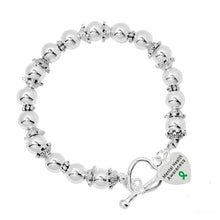 Load image into Gallery viewer, Mental Health Awareness Heart Charm Beaded Bracelets - Fundraising For A Cause