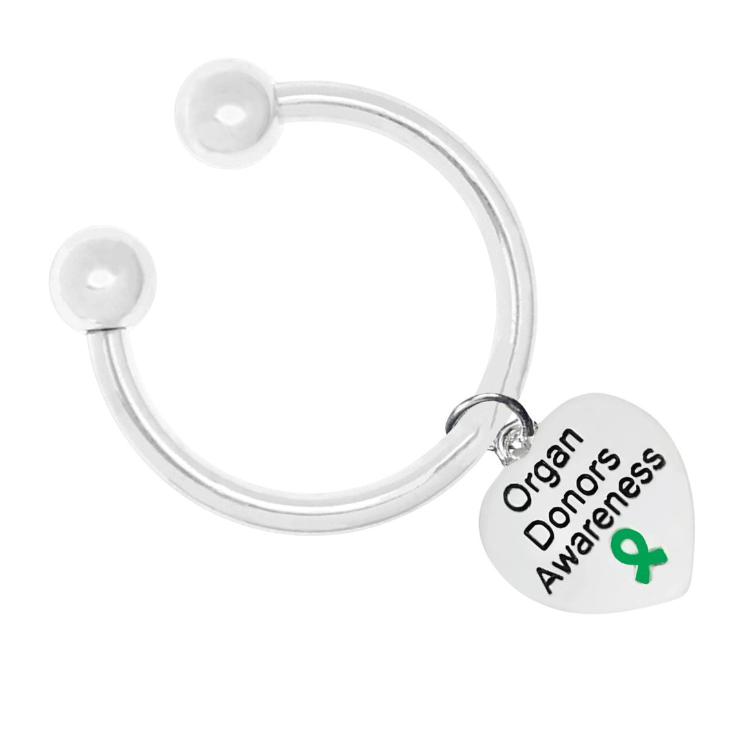 Organ Donors Awareness Heart Keychain - Fundraising For A Cause