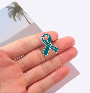 Ovarian Cancer Awareness Pins - Fundraising For A Cause