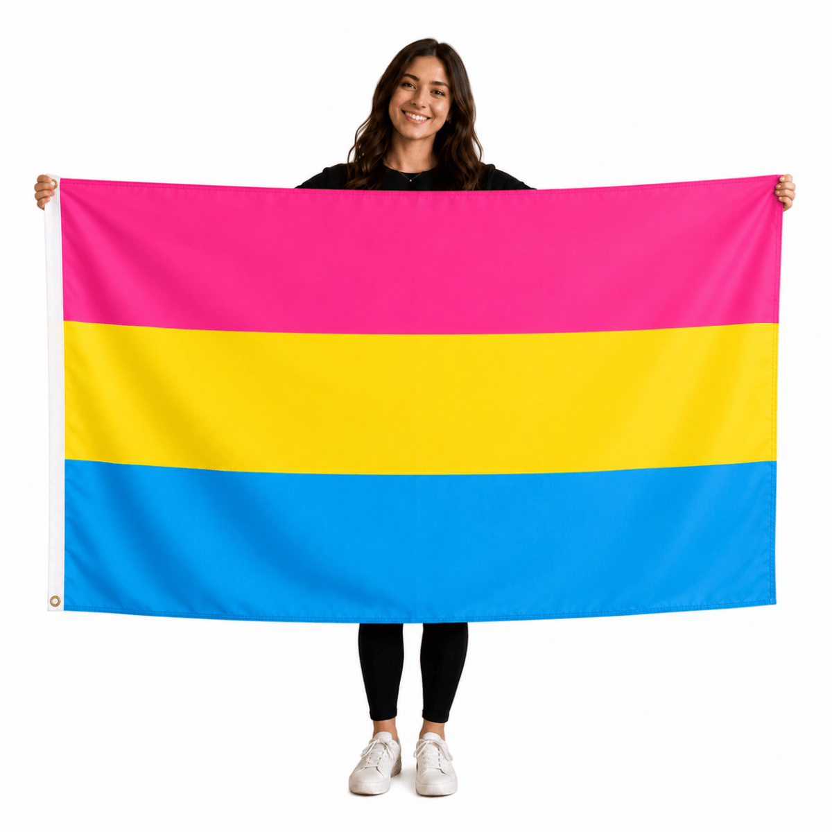 Pansexual 3 Feet by 5 Feet Nylon PRIDE Flag - Fundraising For A Cause
