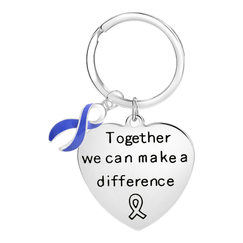 Periwinkle Ribbon Key Chains - Fundraising For A Cause