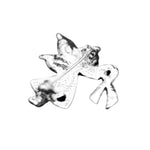 Pink Ribbon Angel By My Side Pins - Fundraising For A Cause