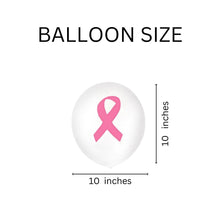 Load image into Gallery viewer, Pink Ribbon Balloons (24 Pack) - Fundraising For A Cause