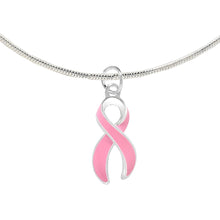 Load image into Gallery viewer, Pink Ribbon Necklaces - Fundraising For A Cause