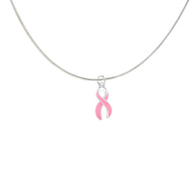 Load image into Gallery viewer, Pink Ribbon Necklaces - Fundraising For A Cause