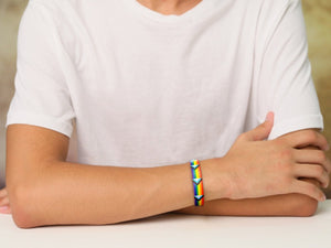 Quasar Flag Silicone Bracelets - Fundraising For A Cause