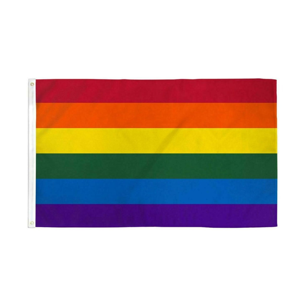 Rainbow 3 Feet by 5 Feet Nylon PRIDE Flag - Fundraising For A Cause