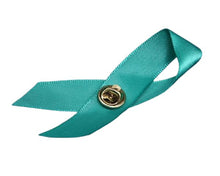 Load image into Gallery viewer, Satin Ovarian Cancer Ribbon Awareness Pins - Fundraising For A Cause