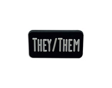 Load image into Gallery viewer, 25 Pack Pronoun Pins - He/Him, She/Her, They/Them