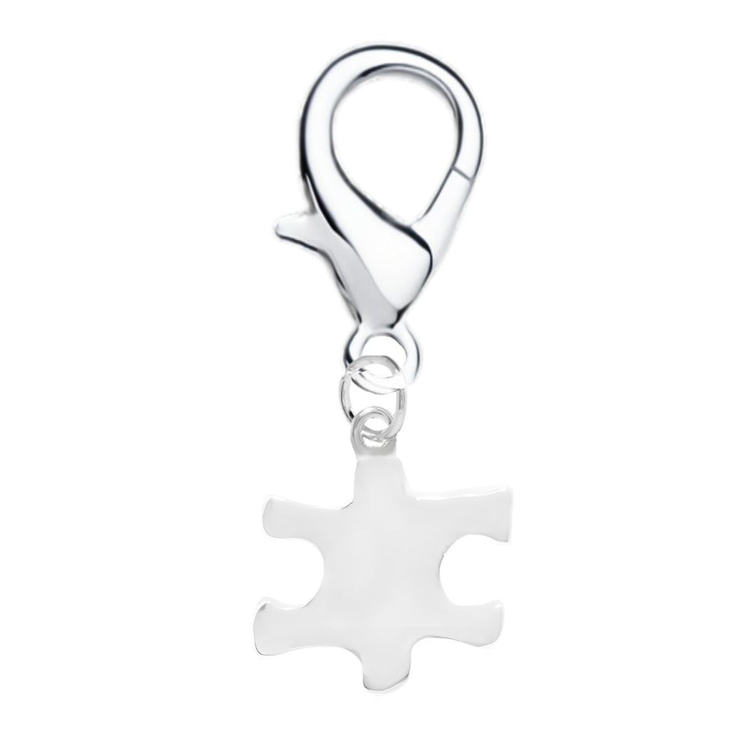 Small Autism Puzzle Piece Hanging Charms - Fundraising For A Cause