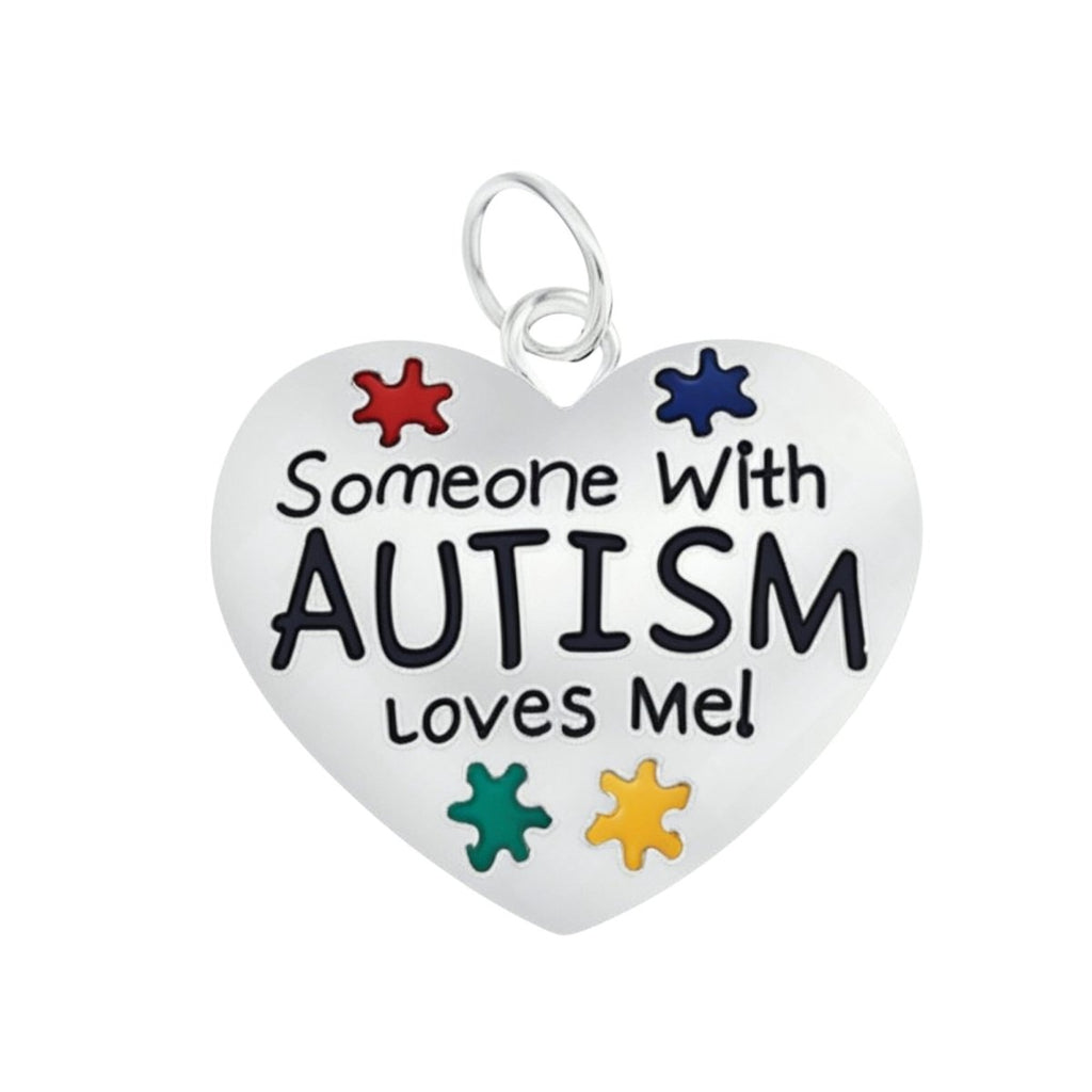 Someone With Autism Loves Me Charms - Fundraising For A Cause