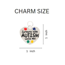 Load image into Gallery viewer, Someone With Autism Loves Me Hanging Charms - Fundraising For A Cause