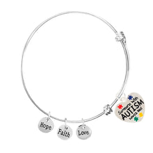 Load image into Gallery viewer, Someone with Autism Loves Me Retractable Bracelets - Fundraising For A Cause