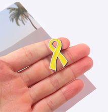 Load image into Gallery viewer, Spina Bifida Awareness Ribbon Pins - Fundraising For A Cause