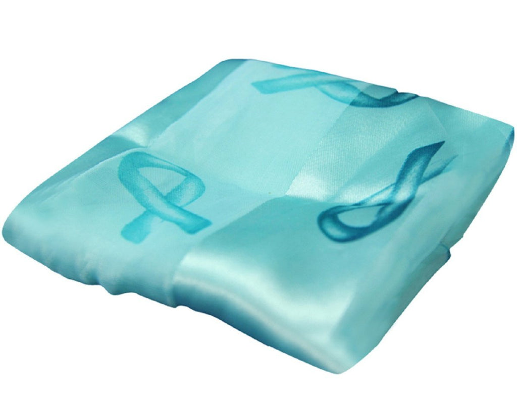 Teal Ribbon Awareness Scarves - Fundraising For A Cause