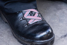 Load image into Gallery viewer, Transgender Flag Striped Shoelaces - Fundraising For A Cause