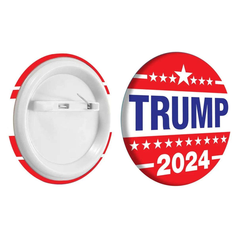 Trump 2024 Button Pins - Fundraising For A Cause