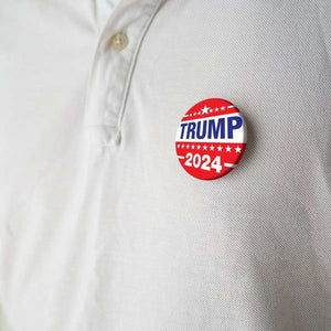 Trump 2024 Button Pins - Fundraising For A Cause