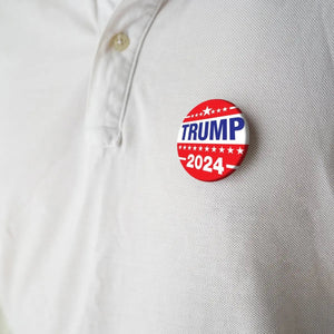 Trump 2024 Button Pins - Fundraising For A Cause