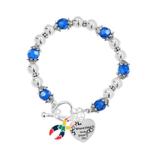 Load image into Gallery viewer, Where There Is Love Autism Ribbon Bracelets - Fundraising For A Cause