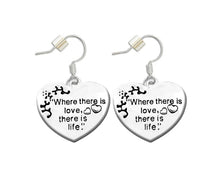 Load image into Gallery viewer, Where There Is Love Heart Earrings - Fundraising For A Cause