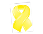 Small Yellow Ribbon Note Cards - Fundraising For A Cause
