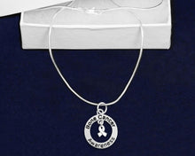 Load image into Gallery viewer, Bone Cancer Awareness Necklaces - Fundraising For A Cause