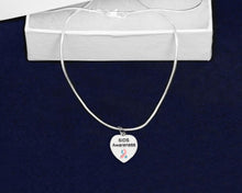 Load image into Gallery viewer, SIDS Awareness Heart Necklaces - Fundraising For A Cause